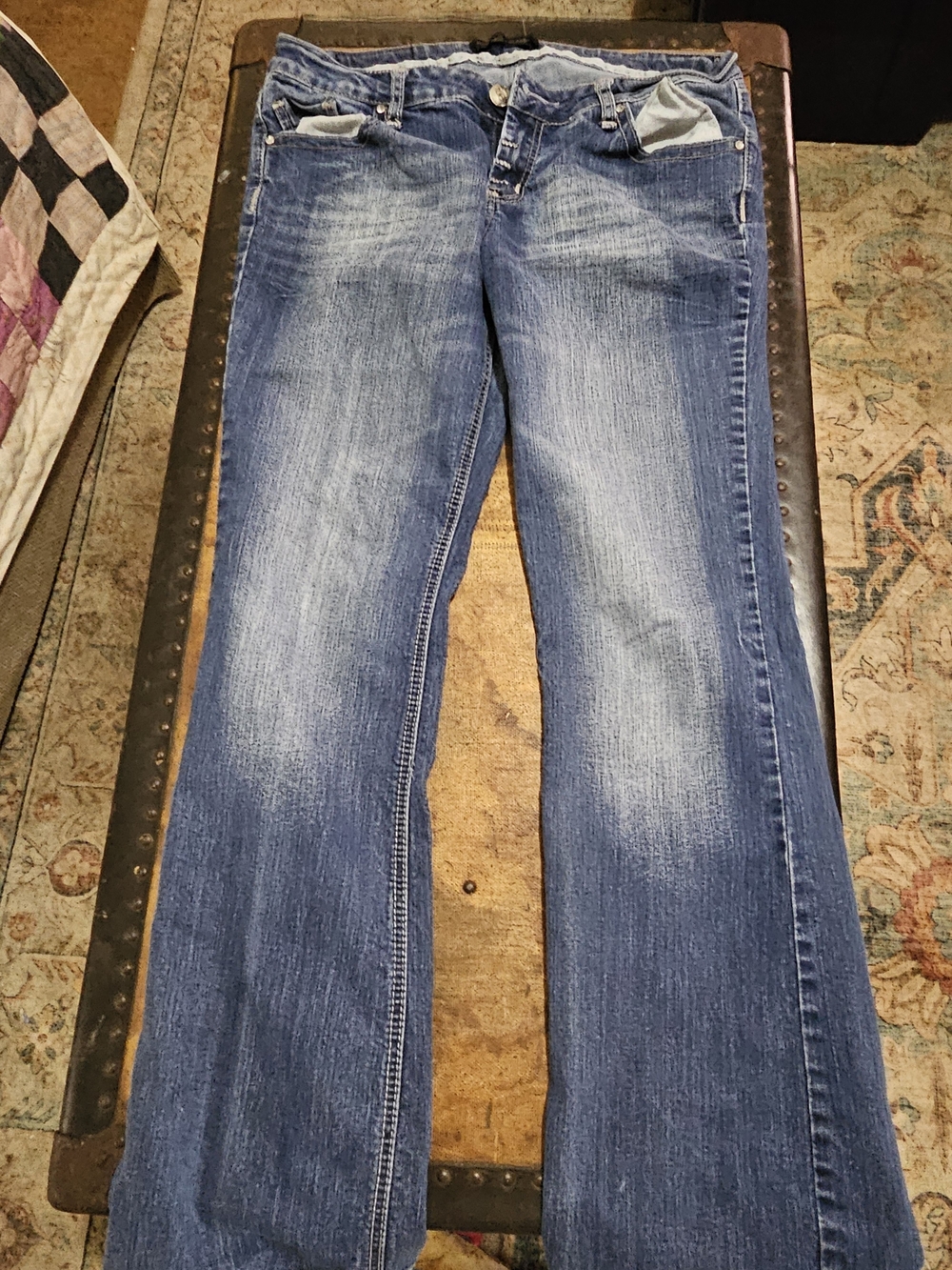 Forever 21 Women's Blue Boot Cut Jeans